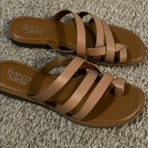 Franco Sarto Flat Strappy Sandals